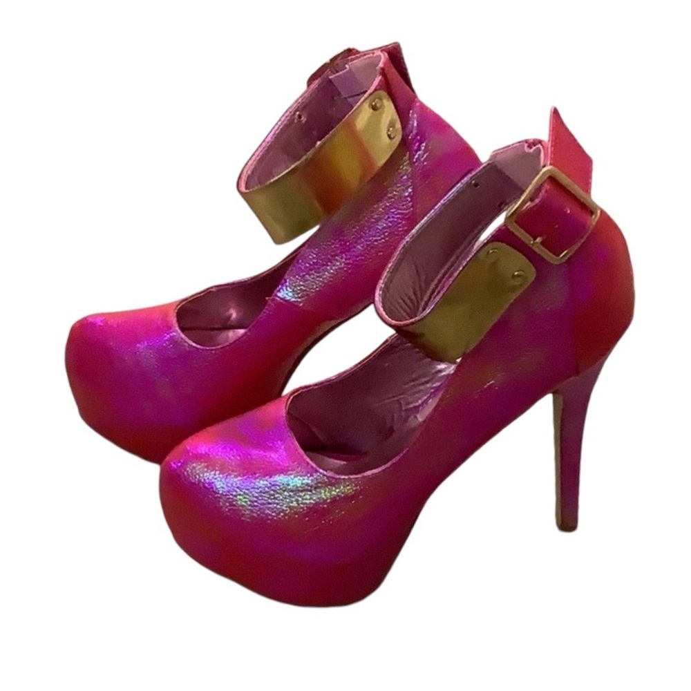 PazzLe Pink Stiletto Platform